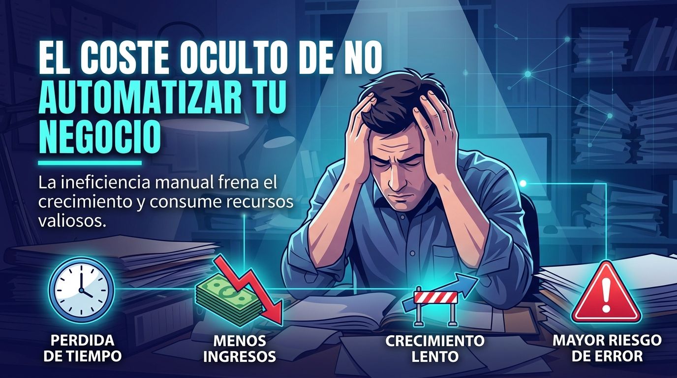 El coste oculto de no automatizar tu negocio